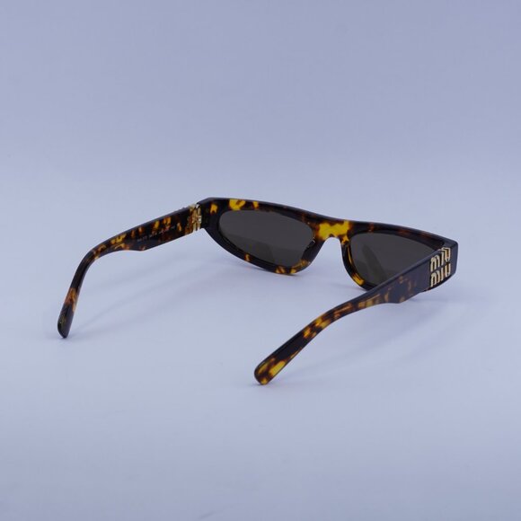Miu Miu MU07ZS VAU06B Sunglasses Honey Havana Geometric Frame - Picture 11 of 12